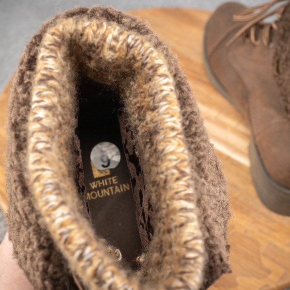 White Mountain Women's Winter Boot Brown Size 9 M - Picture 5 of 6